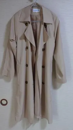 GLOBAL WORK ベージュ トレンチコート S 美品★グローバルワーク