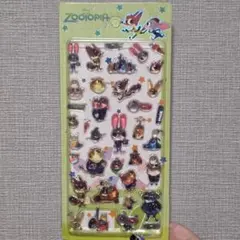 シール ズートピア ぷくぷくシール