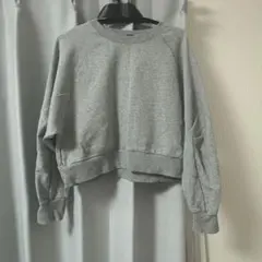 JEANASIS グレー スウェット トレーナー