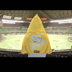 未開封 福岡ソフトバンクホークス フード付タオル