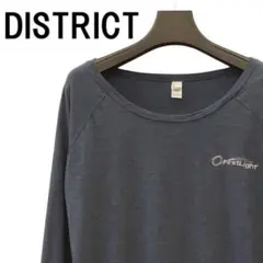 DISTRICT　ラグラン長袖Ｔシャツ
