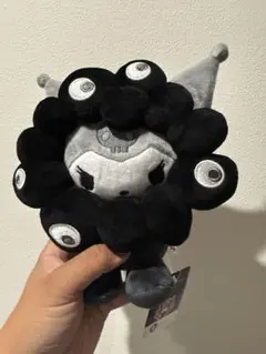 【顔厳選】サンリオ黒ミャクミャクなりきりぬいぐるみブラック クロミ 万博