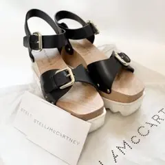 美品✨ステラマッカートニー エリス サンダル 厚底 36 黒 レディースのサムネイル