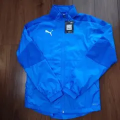 PUMA プーマ ウインドブレーカー 新品 ブルー メンズ M パーカー