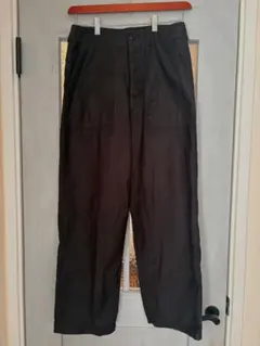 CIOTA スビンコットン ムラ糸バックサテン ベイカーパンツ サイズ4