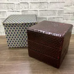 D-5 鎌倉彫 三段重 漆器 弁当箱 お正月 伝統工芸 朱塗り 蓋彫 昭和レトロ 2026年最新】鎌倉彫 重箱の人気アイテム - メルカリ