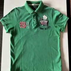 TOMMY HILFIGER グリーン ポロシャツ