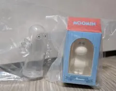 ムーミン　ガチャ　ミニチュアパッケージコレクション 　クリアソフビフィギュア