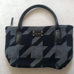 ☆kate spade☆　フェルト生地バッグ（再値下げ）