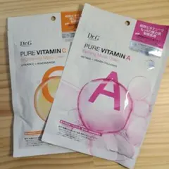 Dr.G ビタミンC & A シートマスク 各7枚入2セット