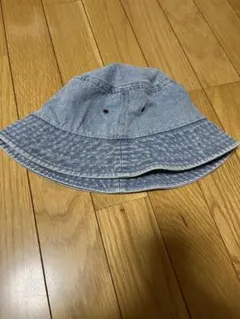 美品newhattan デニム バケットハット L/XL