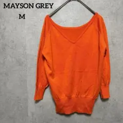 MAYSON GREYメイソングレイ 薄手ニット 五分袖　サイズ2　М　2way