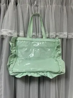 ザッカマート　キャリーオンバッグA3フリルデザイン痛バッグ用トートバッグ