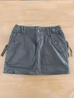 UNIQLO カーキ ミニスカート