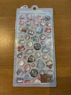 【正規品】ボンボンドロップシール　水族館モチーフ　海