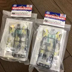 タミヤ ミニ四駆 ネオファルコン クリヤーボディセットII 2個セット 