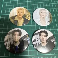 SEVENTEEN CAFE 2025 セブチカフェ 缶バッジ ホシ 4点セット