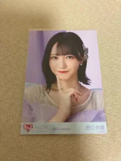 イコラブ 生写真 野口衣織 絶対アイドル辞めないで MV衣装 白セーラー