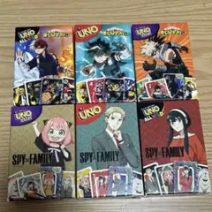 マクドナルドハッピーセット　みんなでUNO 第1弾　第2弾　全6種類コンプリート