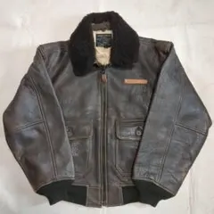 ③AVIREX A-2◇ninja gpz レザーTOPGUN◇MA-1ハーレー - メルカリ