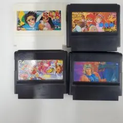 No.2394 ファミリーコンピュータ　ソフト　4本まとめ売り