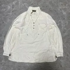 BACK NUMBER プルオーバーシャツ L ホワイト g22