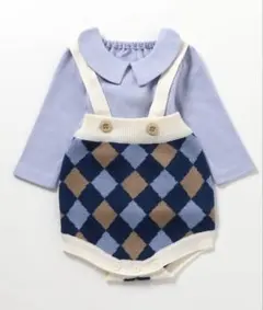 ニットサロペット&インナーセット