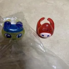 たまごっち ぷくっとクリアリング いちごっち まめっち 2点セット