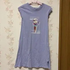 GU ノースリーブワンピース キッズ レディース 130cm