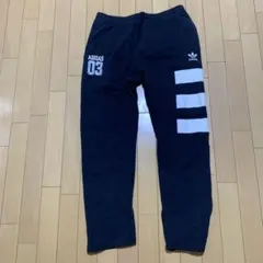 adidas 黒 スウェットパンツ
