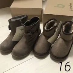 ☆未使用訳あり☆ ブランシェス キムラタン ブーツ 16センチ　まとめ売り