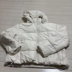 ZARA ダウンジャケット ホワイト L