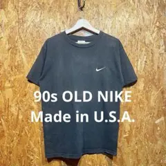 90s NIKE USA製 白タグ 鬼フェード Tシャツ ヴィンテージ 短丈