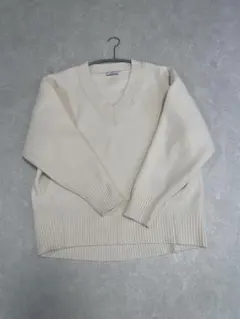 BAYFLOW レディース Vネックニット（厚手）