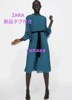 シフォンプリーツワンピース　ロンパース