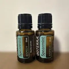 【新品未使用】doTERRA Spearmintスペアミント15ml 2本セットのサムネイル