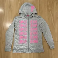 Jenni LOVEプリント 150フード付きパーカー