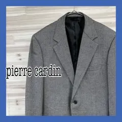 pierre cardin カシミヤ　ツイード　テーラードジャケット