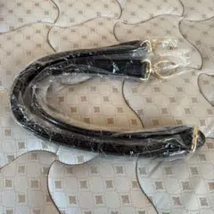 ブラックショルダーストラップ ゴールド金具
