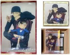 名探偵コナン コナンランド 赤井 コナン 缶バッジ ポスター ノーブルアート