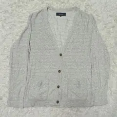 シップス Ships jet blue カーディガン ニット S グレー