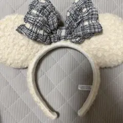 ミニーボアカチューシャ（ブルー）