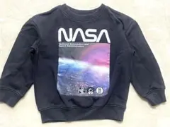 【H&M 】NASAロゴ トレーナー 110〜120㎝