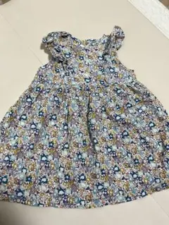 SLAPSLIP 花柄ワンピース　90cm