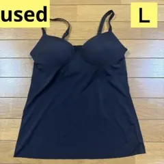 used UNIQLO エアリズム　シームレスVネックブラキャミソール　Ｌ