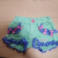 EARTHMAGIC　アースマジック フリル付きショートパンツ 100