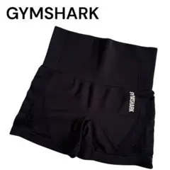 GYMSHARK エナジー シームレス ブラックショーツ – XS