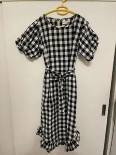 merry jenny ギンガムチェックワンピース