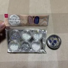 DAISO ネイルパーツ ホログラム