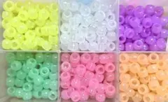 カラフルビーズセット 6色